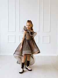 Leyla tulle flower girl dress