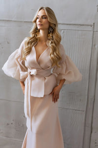Grace suit with skirt for women