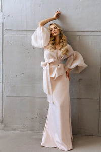 Grace suit with skirt for women