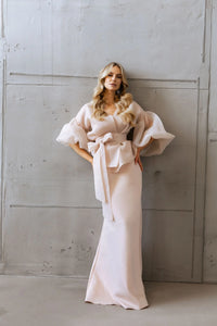 Grace suit with skirt for women