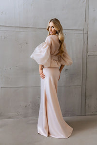 Grace suit with skirt for women