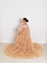 Jessica tulle flower girl dress