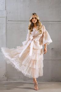 Casablanca suit with skirt for women