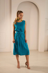 Breeze Elegant Linen Dress