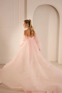 Barbie Elegant High-Low Mini Dress With Train