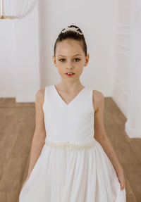 Luisa tulle flower girl dress