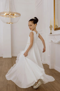 Luisa tulle flower girl dress