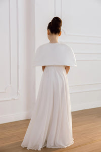 Luisa tulle flower girl dress