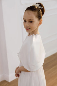 Luisa tulle flower girl dress