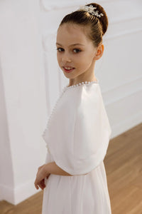 Luisa tulle flower girl dress