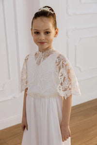 Luisa tulle flower girl dress