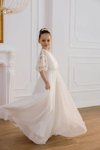 Luisa tulle flower girl dress