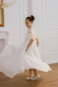 Luisa tulle flower girl dress