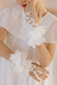 Viola chiffon flower girl dress