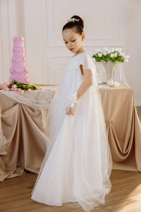 Viola chiffon flower girl dress