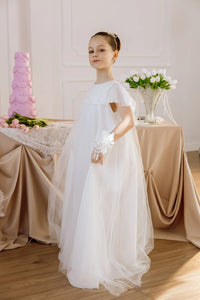 Viola chiffon flower girl dress
