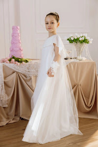 Viola chiffon flower girl dress