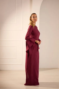 Anna Elegant Linen Dress